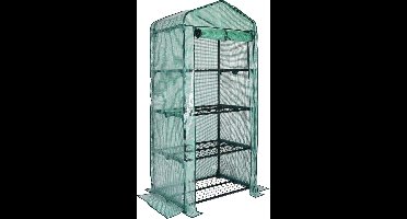 Gardebruk Foliekas – 0,50 m³ – 158 x 49 x 69 cm – Incl. Grondanker – Groen