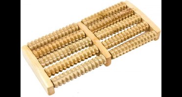 Houten voetmassage roller 2 X Houten Voetroller - Voetmassage Roller Apparaat - Voet Massage Roller 2 X