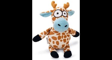 Beeztees Giraffe Zwiep - Hondenspeelgoed - Pluche - Beige - 24x13x10 cm