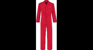 Top Rock Overal OVPK6535-007 drukknoop poly/katoen - Rood - 70