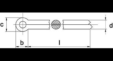 Splitpen Din94 1,6X25Mm Elvz - 1000 stuks