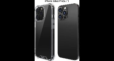 Atouchbo iPhone 12 / 12 Pro hoesje, Gratis 2 iPhone 11 Pro Screenprotector, Hoesje iPhone 12 / 12 Pro, iPhone 12 / 12 Pro bumper hoesje, iPhone 12 / 12 Pro bumper case, iPhone 12 / 12 Pro Backcover hoesje