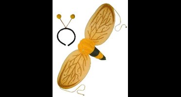 Verkleedset - Bij - Vleugels & diadeem