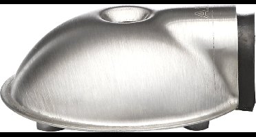 AXA Deurstopper (FS65) RVS: vloermontage