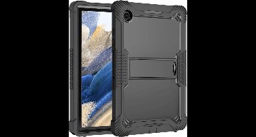 Just in Case full Body Shockproof Hoes geschikt voor Samsung Galaxy Tab S8+ - Zwart