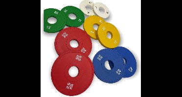 Padisport halterschijven set - gewichten schijven - halterschijf - gym gewichten