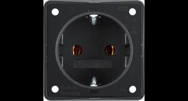 Hager Berker Integro Wandstopcontact (WCD schakelmateriaal) - 947782503 - E2FKC