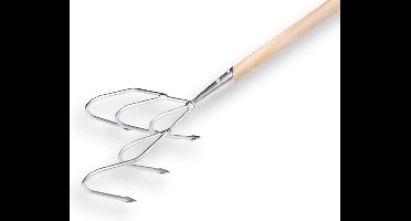 Cultivator 5 tands VERZINKT met steel.