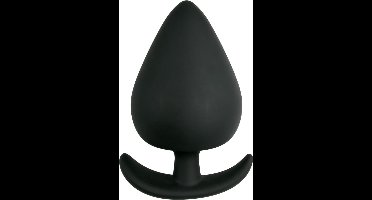 Zwarte medium buttplug Anker