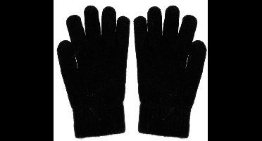 Gebreide handschoenen - Wollen handschoenen - Winter - Koude handen - Zwart - Zachte handschoenen