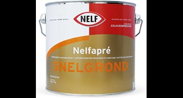 Nelfapre Snelgrond Matzwart Ral9005 1L