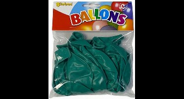 Zakje Met 15 Jade Groene Ballonnen - 30cm Doorsnee - Biologisch Afbreekbaar