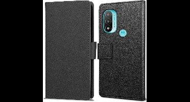 Just in Case Motorola Moto E20 Wallet Case (Black)