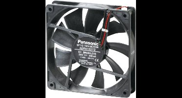 Panasonic ASFN14392 Axiaalventilator 24 V/DC 108 m³/h (l x b x h) 120 x 120 x 25 mm