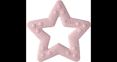 Bibs Bitie Star Pink Plum Bijtring 3000283