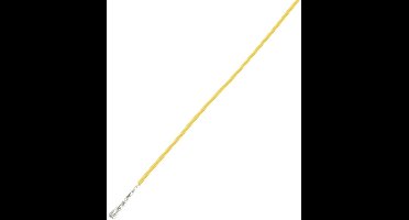 TRU COMPONENTS 1566836 Draad LiY 1 x 0.14 mm² Geel 100 m