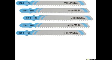 DeWALT DT2163 T 127 D Decoupeerzaagblad voor Aluminium, Kunststof & Glasvezel VE=5