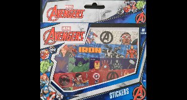 Avengers stickers- Stickers - Stoer - Cadeau - Kinderfeestje - Partijtje - Kleinheidje - Sinterklaas - Sinterklaas cadeauJongens - Avengers Stickers - Plakkers - Beloningsysteem - Avengers - Marvel - Kado