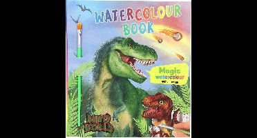 Depesche - Dino World waterverf boek