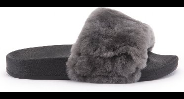 Warmbat Barlee Dames Slippers - Dark Grey - Maat 40