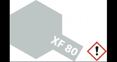 Tamiya Hobbyverf Acrylverf - XF-80 British Navy Grey - Matt - Acryl - Verf potje - 10 ml