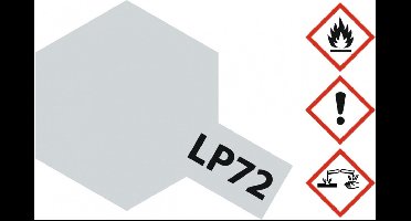 Tamiya Hobbyverf Olieverf - LP-72 Mica Silver - Gloss - Lacquer Paint - Verf potje - 10 ml