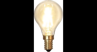 Kogellamp - E14 - 1.5W - Super Warm Wit <2200K - Filament - Helder