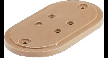 Märklin 07251 H0 Onderplaat H0 Märklin C-rails (met ballastbed), H0 Märklin K-rails (zonder ballastbed), H0 Trix C-rail