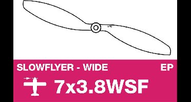 APC - Slowflyer propeller - 7X3.8WSF