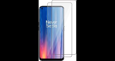 Screenprotector geschikt voor OnePlus Nord CE 2 - Gehard Glas Beschermglas Tempered Glass Screen Protector - 2 Stuks