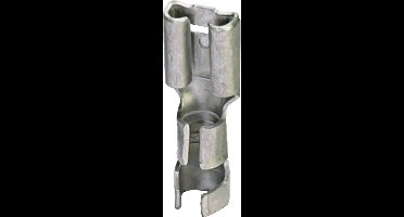 Phoenix Contact 3240159 Huls voor platte stekker Insteekbreedte: 6.3 mm Insteekdikte: 0.8 mm 180 ° Ongeïsoleerd Metaal