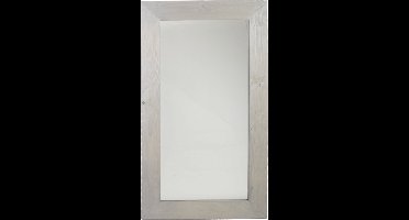 Esschert Design Spiegel White Wash S 55 X 95,5 Cm Hout Grijs