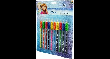 Frozen - kleur potloden -  Hout - 20-delig