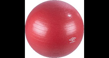 Umbro Fitness Bal - 75 CM - Rood - Zitbal Kantoor - Zwangerschapsbal - Evenwichtsbal - Sport en Revalidatie