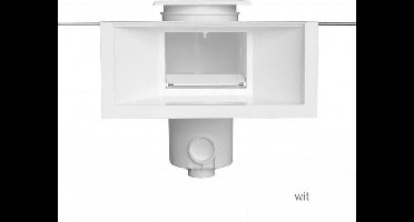 BWT skimmer hoge waterlijn | wit