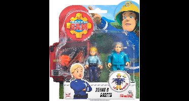Brandweerman Sam Speelfiguren - Penny en Gareth