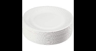 Creotime Papieren bord, d: 15 cm, 100 stuks