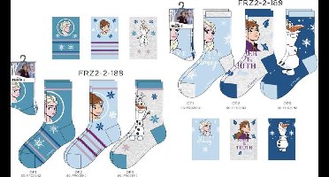 Frozen multipack meisjes sokken - 31 - 34