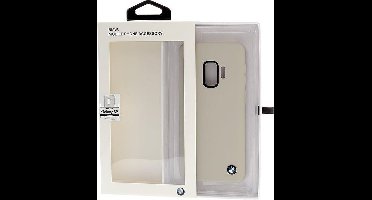 Bruin hoesje BMW - Backcover - Soft Touch - Leer - Galaxy S9 - BMW Edition