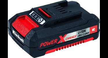 Einhell 2.0 Ah Accu - Power X-Change - 18 V/Li-Ion - Max. vermogen: 450 W - Active Accu Management Systeem