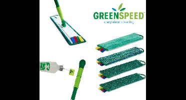 Greenspeed Sprenkler dweilset. Dweilen - Stofwissen - Schrobben