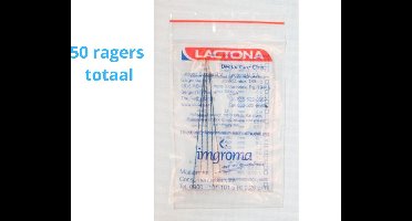 Lactona Interdentaal Ragers - Medium 5mm - Blauw - 10 gripzak x 5 stuks - Voordeelpakket