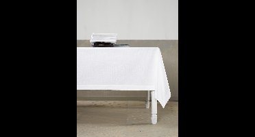 De Witte Lietaer Tafellaken, Sonora Wit - 160 x 310 cm - 100% Katoen