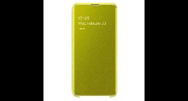 Samsung clear view cover - geel - voor Samsung Galaxy S10e
