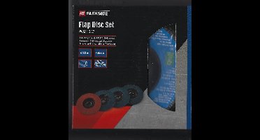 waaierslijpschijvenset PWSZ 30 A2 4 delig set diameter  125 mm boro 2223 mm