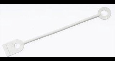 Sibel Permanent Elastiekjes Lang Rond 50st wit