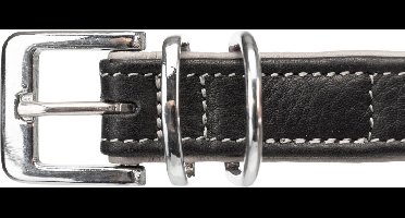 Trixie Active Comfort halsband - leer - 35 mm x 52-63 cm