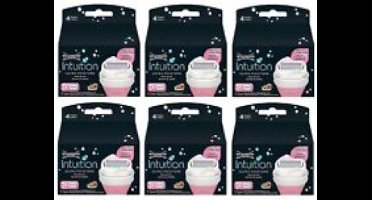 Wilkinson - Intuition - Ultra - Moisture - Navul - Scheermesjes - 6 x 3 Stuks