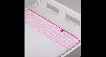 Briljant Baby Abby - Katoen - Kinderlaken - Ledikant - 100x150 - Pink