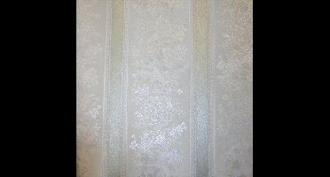 HomeDeco - Vinylbehang - Floral Silk Stripe - 52cm breed 10m hoog